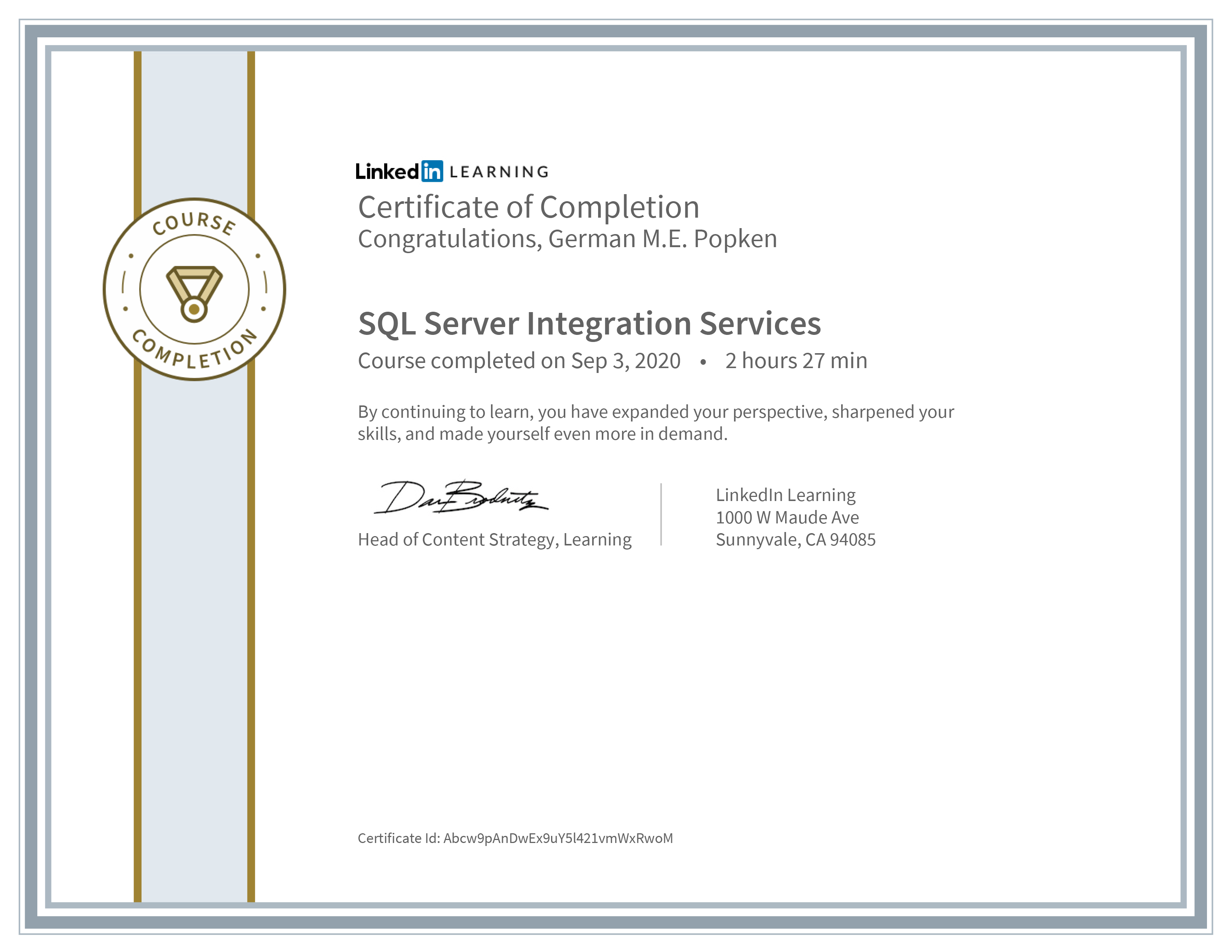 SQL Server Integration Services